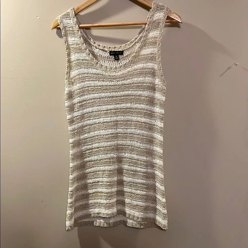 Striped Knit Tank Top